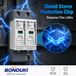 Surge Protective Device | 40kA SPD | DIN Rail Lightning Protection | Single Phase - Image 3