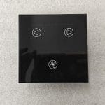 Smart WiFi Fan Wall Switch | Voltage & Power Monitoring | Touch Fan Speed Controller - Image 2