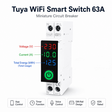 Smart WiFi Circuit Breaker