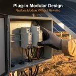 DC Surge Protective Device | 1000V DC SPD | 40kA Solar PV Lightning Protection | DIN Rail - Image 2