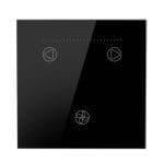 Smart WiFi Fan Wall Switch | Voltage & Power Monitoring | Touch Fan Speed Controller - Image 3