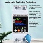 JIUJI Smart WiFi Multi-Function Protector With Smart Energy Meter - Image 3