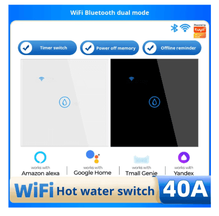 Smart WiFi Water Heater Switch