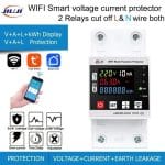 JIUJI Smart Protector Dual relay 80A With Energy Metering - Image 3