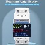 TOMZN WiFi Smart Circuit Breaker With KWh Energy Metering | Voltage Current Leakage Protection - Image 3