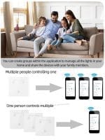 Smart WiFi Fan Wall Switch | Voltage & Power Monitoring | Touch Fan Speed Controller - Image 5