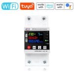 JIUJI Smart Protector Dual relay 80A With Energy Metering