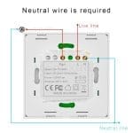 Smart WiFi Fan Wall Switch | Voltage & Power Monitoring | Touch Fan Speed Controller - Image 6