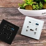 Smart WiFi 5 Pin Wall Socket With USB - Image 3