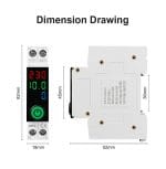 Smart WiFi Circuit Breaker | 63A | LCD Display | Energy Monitoring | Tuya App Control - Image 5