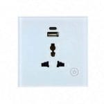 3-Pin Smart WiFi Wall Socket with USB-A + USB-C - Image 2