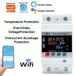 JIUJI 100A 2P Dual Relay Multifunctional Protector - Image 3
