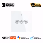 MOES WiFi Smart Fan Regulator Switch | Touch, App, Voice & RF Remote