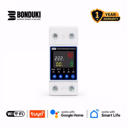 Smart WiFi Multi-Functional Protector | Energy Meter | Leakage Protection | Tuya App Control